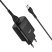 Мережевий зарядний пристрій HOCO C72Q USB QC3.0 + кабель USB - Type-C, чорний