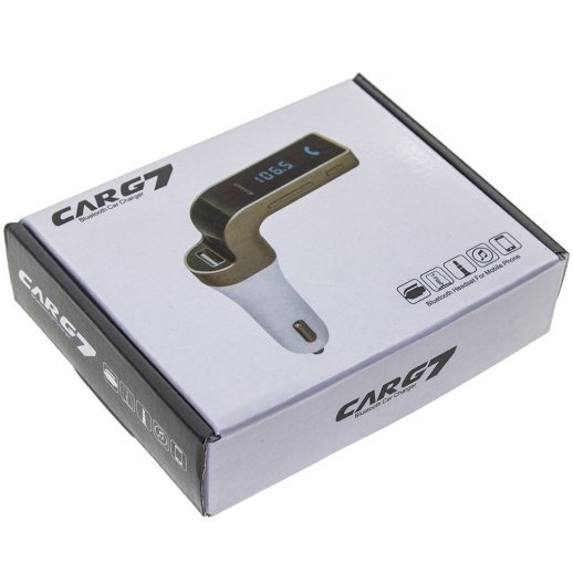 FM Модулятор CAR G7 Bluetooth / гучномовець ЧОРНИЙ