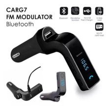 FM Модулятор CAR G7 Bluetooth / гучномовець ЧОРНИЙ