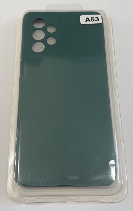 Чохол Silicone Case for Samsung A53 No Logo Dark Blue