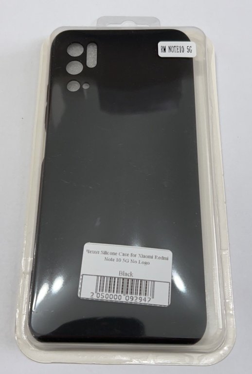 Чехол Silicone Case for Xiaomi Redmi Note 10 5G/Poco M3 Pro No Logo White