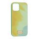 Чохол One Gif Wave Style для Apple iPhone 12 / 12 Pro Yellow