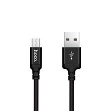 USB кабель HOCO X14 USB - micro USB, 1 метр, чорний