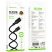 USB-C кабель BOROFONE BX113 Type-C - Lightning SILICONE, 2.4A, 3 метри, чорний