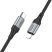 USB-C кабель HOCO X102 Fresh 27W Type-C - Lightning, 1м, чорний