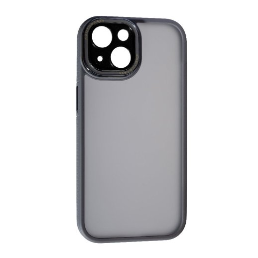 Чохол Metall Camera Touch Soft для Apple iPhone 15 Grey