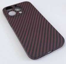 Чохол Carbon With MagSafe for Apple iPhone 14 Pro Red