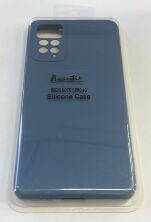 Avantis Full Silicone case Xiaomi Redmi Note 11 Pro 4G Dark blue