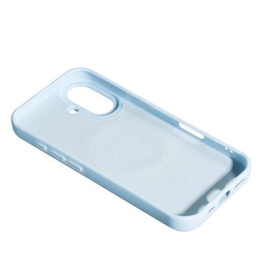 Силіконовий чохолНакладка Color (With Magnit) для Apple iPhone 17 Light Blue