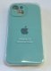 Чехол Silicone Case Copy Apple iPhone 15 Square Mist Blue, 03