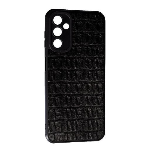 Накладка Leather Case для Samsung A14 Кроко