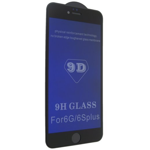 Захисне скло BLUE LIGHT 9D APPLE IPHONE 6 PLUS | 6S PLUS ЧОРНИЙ