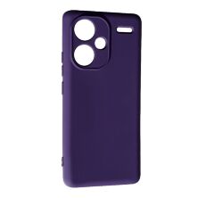 Силікон Case SMTT (AA) для Xiaomi Redmi Note 13 Pro Plus (5G) Dark Violet