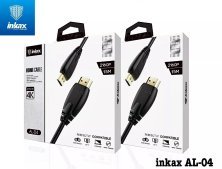 Кабель HDMI INKAX AL-04 1,50 метра 4K чорний