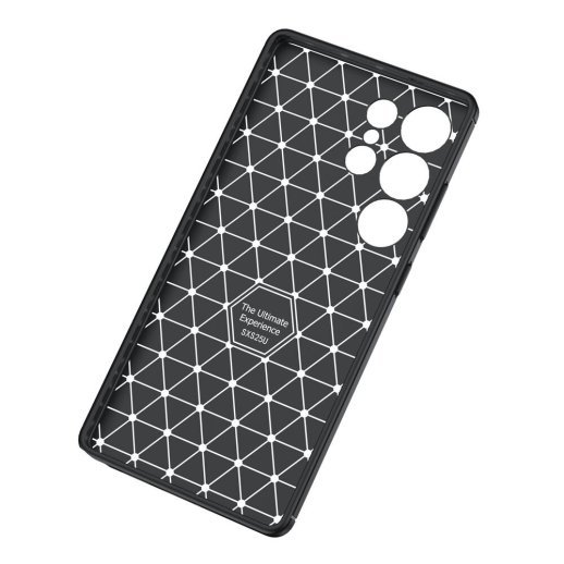 Накладка Tpu Carbon для Samsung S25 Ultra Black