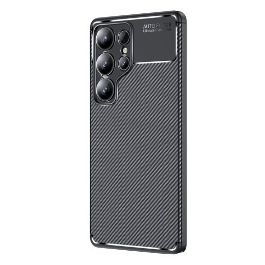 Накладка Tpu Carbon для Samsung S25 Ultra Black