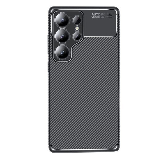 Накладка Tpu Carbon для Samsung S25 Ultra Black