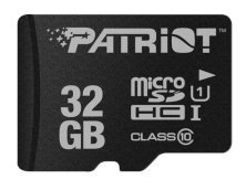 Карта пам'яті micro 32GB Patriot LX Series SDHC (UHS-1) class 10