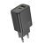 Мережевий зарядний пристрій HOCO N61 Gentle TYPE-C PD 20W + USB QC 3.0, чорний