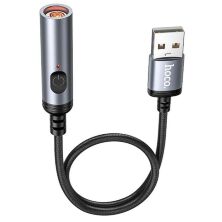Прикурювач HOCO UA30 USB-A, 30 см, ЧОРНИЙ