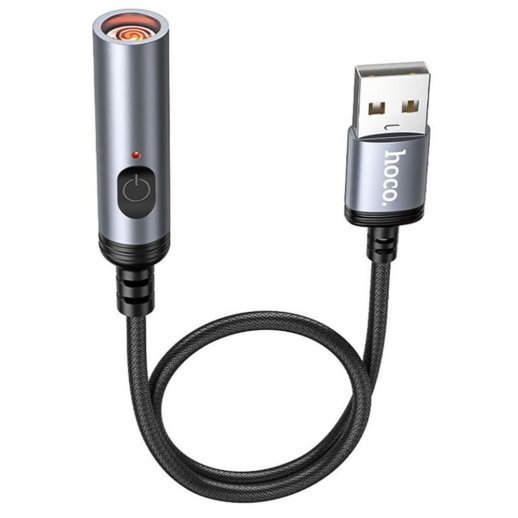 Прикурювач HOCO UA30 USB-A, 30 см, ЧОРНИЙ