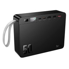 Power bank HOCO J166 PD20W+22,5W 50000 mAh (черный)