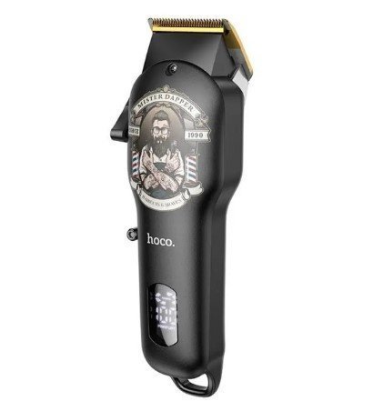 Електрична машинка для стрижки HOCO HP20 з цифровим дисплеєм, ЧОРНИЙ