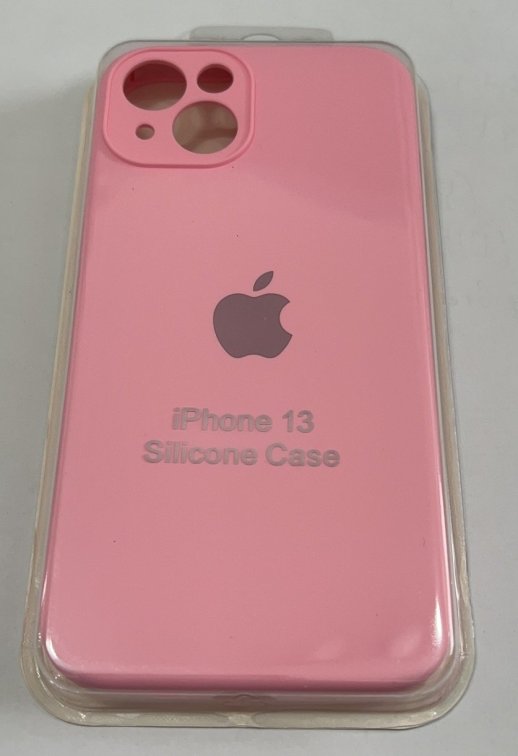 Чохол Silicone Case Copy Apple iPhone 13 Square Light Pink, 07
