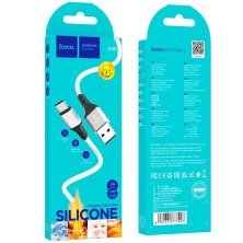USB кабель HOCO X86 USB - Type-C, 1 метр, білий
