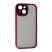 Чохол Metall Camera Touch Soft для Apple iPhone 15 Red