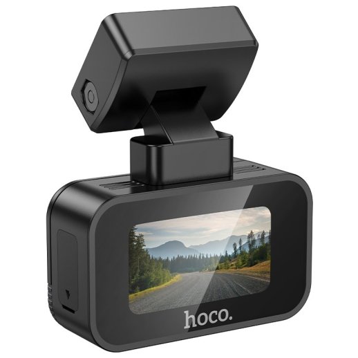 Автомобільний відеореєстратор HOCO DV14 3" IPS, 720P (Metal Gray)
