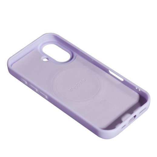 Силіконовий чохолНакладка Color (With Magnit) для Apple iPhone 17 Purple