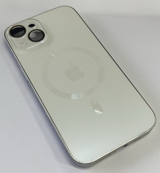 Чехол AG-ACRYLICS  Magsafe for Apple Iphone 13 White Titanium