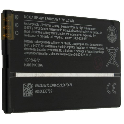 Акумулятор ОРИГІНАЛ КУЛЕК NOKIA BP-4W | Lumia 810 | Lumia 822