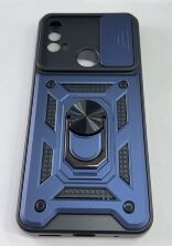 Armor Case With Curtain for Motorola E40 4G Чорний