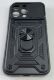 Armor Case With Curtain for Apple Iphone 14 Pro Чорний