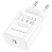 Мережевий зарядний пристрій BOROFONE BA65A Single port PD20W USB-C, білий