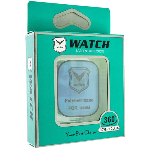 Захисна плівка для годинника WSFIVE POLYMER NANO APPLE WATCH ULTRA 49мм