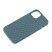 Накладка Шкіра Плетіння для Apple iPhone 13/14 Gray