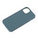 Накладка Шкіра Плетіння для Apple iPhone 13/14 Gray