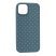 Накладка Шкіра Плетіння для Apple iPhone 13/14 Gray