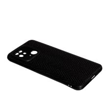 Накладка Leather Case для Xiaomi Redmi 10C/Poco C40 Волна