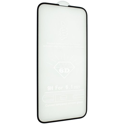 Захисне скло 6D ORIGINAL для APPLE iPhone 14 6,1" ЧОРНИЙ