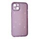 Силікон Clear Shine для Apple iPhone 14 Violet