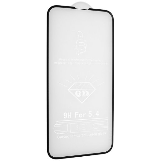 Захисне скло 6D ORIGINAL для APPLE IPHONE 13 mini 5,4" ЧОРНИЙ