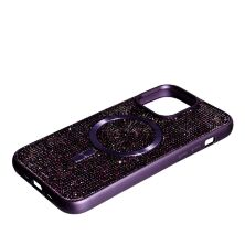 Накладка Diamond Magsafe для Apple iPhone 16 Pro Dark Violet
