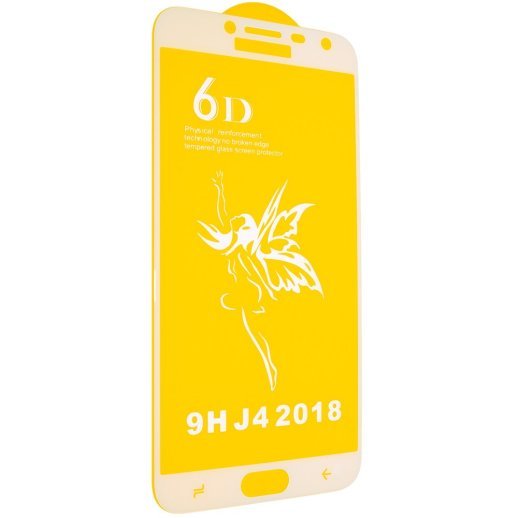 Захисне скло 6D PREMIUM SAMSUNG J400 Galaxy J4 2018 В УПАКОВЦІ