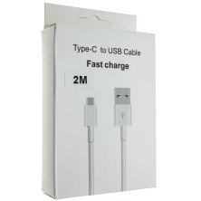 Кабель HIGH COPY USB - Type-C 2 MЕТРА 2 Am в упаковці