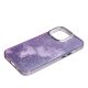 Накладка Marble Style для Apple iPhone 13 Pro Violet