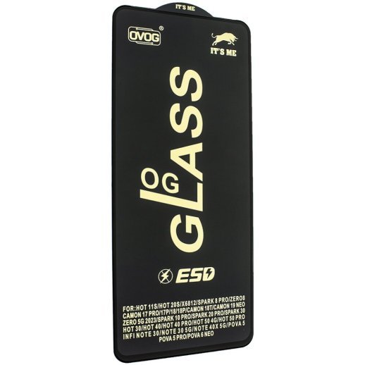 Захисне скло PREMIUM IT'S ME OG GLASS INFINIX HOT 50 | HOT 40 | HOT 30 | POVA 5 | NOTE 30 | NOTE 40X